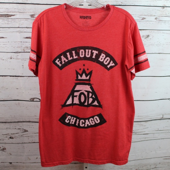 Manhead Other - 🌸4 for $25 FallOut Boy Chicago Tshirt size small